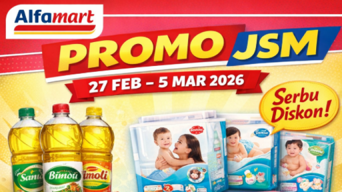Promo JSM Alfamart Akhir Februari: Minyak Goreng, Popok Bayi hingga Snack Serbu Diskon