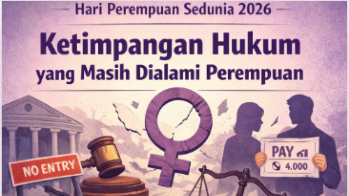 Hari Perempuan Sedunia 2026: Pengingat Ketimpangan Hukum yang Masih Dialami Perempuan