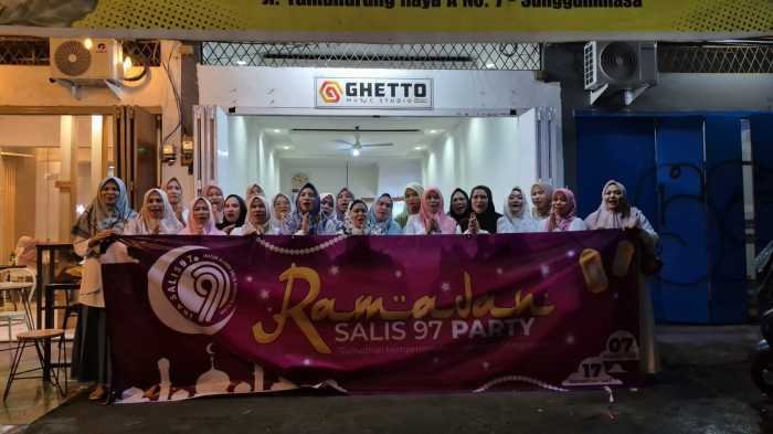 Bukber SALIS 97 Berlangsung Hangat, Dihadiri Puluhan Alumni dan Keluarga 