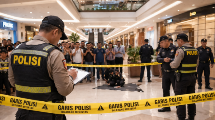 Pria Tewas di PIM 2 Jakarta Selatan, Polisi Periksa Sejumlah Saksi di Lokasi