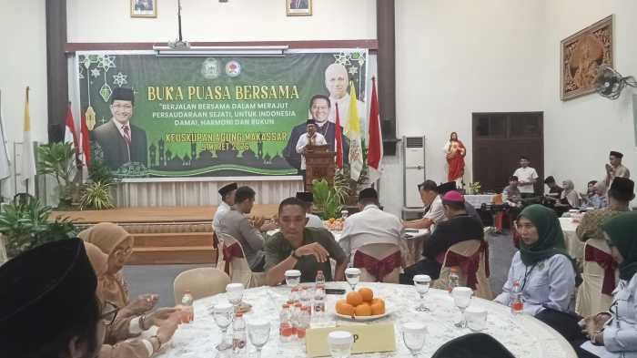 Keuskupan Agung Makassar Gelar Buka Puasa Bersama, Perkuat Silaturahmi Lintas Agama