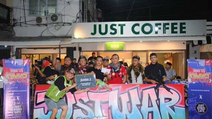 Asmo Sulsel Gelar Vario 125 Street Fun WGB, Ratusan Peserta Ramaikan Pertarungan Seru Water Gel Blaster di Makassar