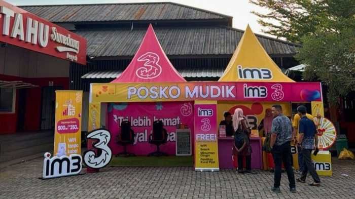 Indosat Ooredoo Hutchison Hadirkan Posko Mudik Sulsel, di RM Tahu Sumedang Jeneponto dan Pangkep