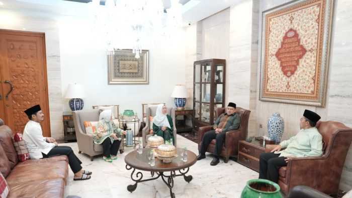 Silaturahmi Lebaran di Makassar, Appi Sambangi Rumah Danny Pomanto, Ilham Arief Sirajuddin, hingga Andi Herry Iskandar