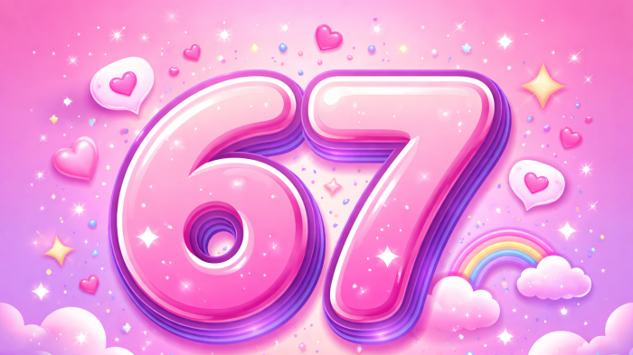 Apa Arti Kata 67 yang Viral, Dinobatkan sebagai Word of The Year 2025, Tren Gen Alpha dari TikTok