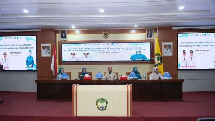 Pemkab Gowa Kejar Target Zero Dose, 5.787 Anak Jadi Sasaran 