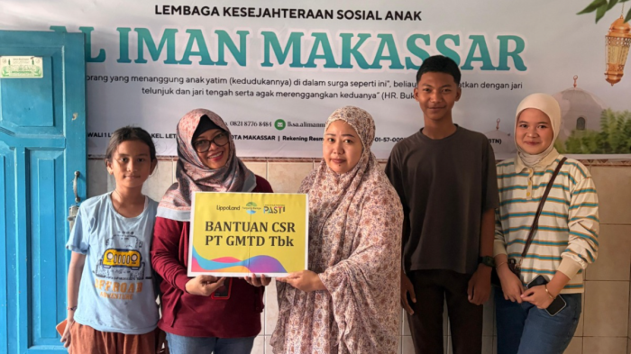 GMTD Berbagi Kebahagiaan, Salurkan Donasi ke Lima Panti Asuhan