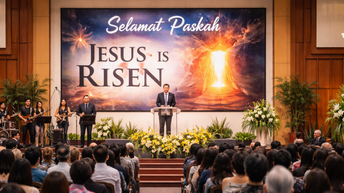 Ini Contoh Khotbah Ibadah Paskah Lengkap Bacaan Alkitab dan Doa Kristen Protestan, Terkait Kondisi Bencana di Indonesia