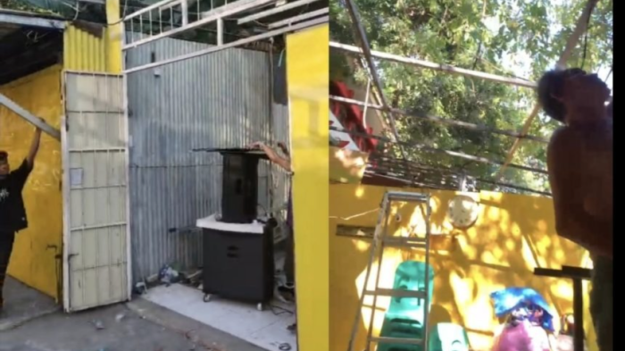 Puluhan Lapak Kuning PKL di Jalan Tinumbu Dibongkar Mandiri Tanpa Konflik