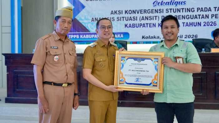 Perkuat Intervensi Penurunan Stunting, PT Vale Dukung Stranas dan SDGs Kesehatan