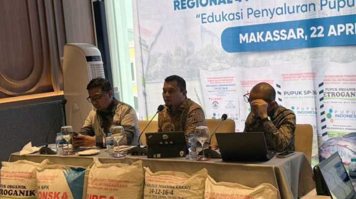 Pupuk Indonesia Pastikan Stok Aman: Sulsel 76.772 Ton