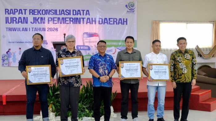 Dukung Program JKN, Pemkab Gowa Raih Penghargaan BPJS Kesehatan 