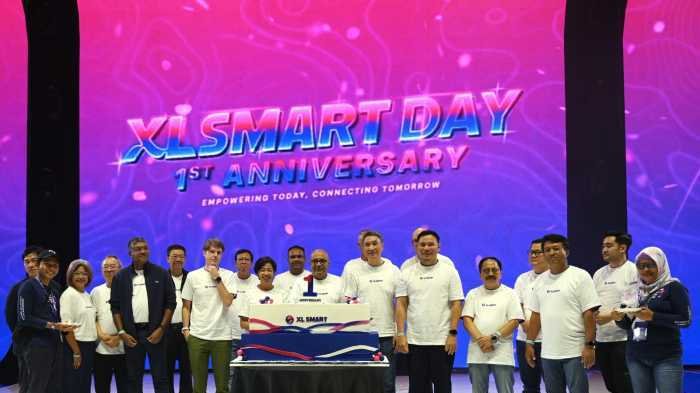 XLSMART Rayakan Anniversary Pertama, Fokus Jaringan dan Pengalaman Pelanggan