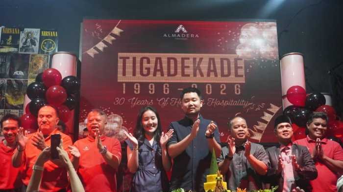 Almadera Hotel Makassar Rayakan 30 Tahun, Siap Tingkatkan Pelayanan