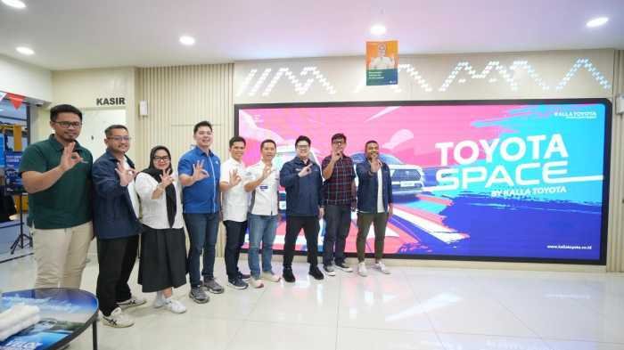 Kalla Toyota Catat Pertumbuhan 5,3 Persen, Perkuat Market Share 36 Persen Lewat Toyota Space di Makassar