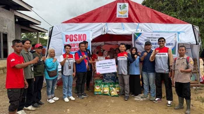 Pertamina Salurkan Bantuan Tanggap Darurat untuk Korban Banjir