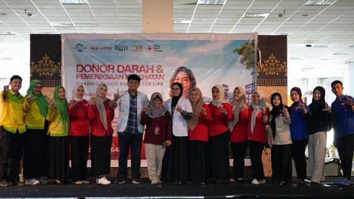 GMTD Gelar Donor Darah dan Cek Kesehatan Gratis Peringati Hari Hipertensi Sedunia