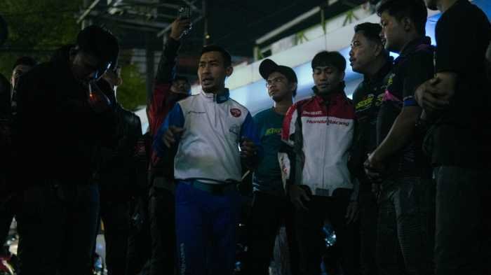 Asmo Sulsel Gaungkan Kampanye Cari Aman Lewat Scoopy Night Culture
