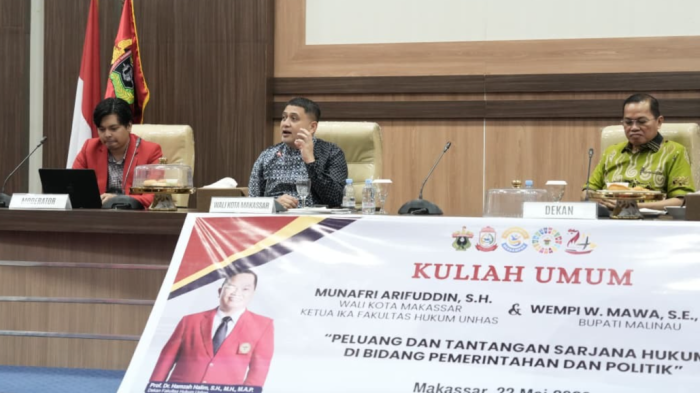 Bawakan Kuliah Umum Terkait Inovasi Pemerintahan di FH Unhas, Appi Ungkap Perjalanan dari Penyiar Radio Sampai Jadi Wali Kota Makassar 