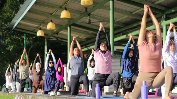 Bukit Baruga Rayakan HUT dengan Yoga dan Matcha Session, Usung Gaya Hidup Sehat dan Harmonis