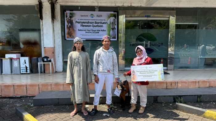Sambut Idul Adha 1447 H, GMTD Salurkan Hewan Kurban ke Lima Masjid di Kawasan Tanjung Bunga 