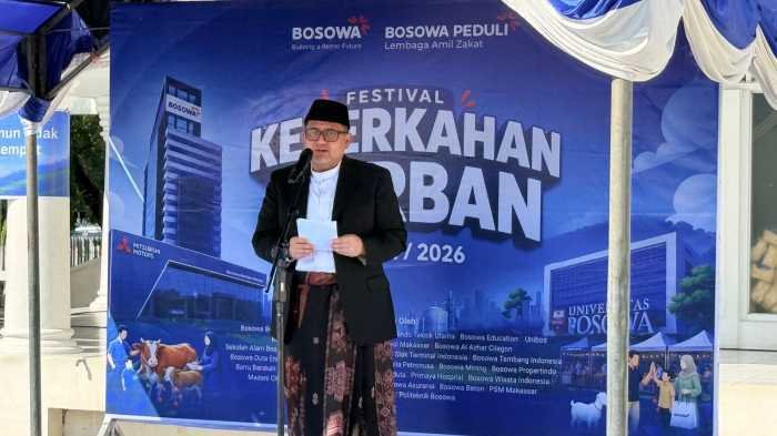 Bosowa Peduli Kurban 98 Sapi dan 37 Kambing, Disalurkan ke 10 Provinsi di Indonesia