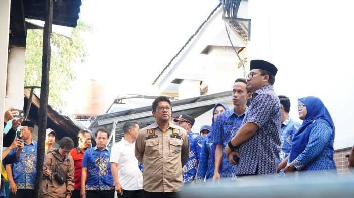 Wabup Gowa Tinjau Lokasi Kebakaran RSUD Syekh Yusuf, Pastikan Pelayanan Tetap Berjalan