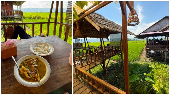 Jajal Pallubasa Samelang dan Sop Kepala Ikan di Kampoeng Sawah Kalibone Pangkep, Gurih Kelapa dan Potongan Pisang Jadi Ciri Khas