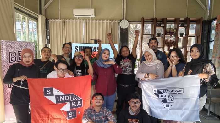 SINDIKASI Makassar Resmi Terbentuk, Perkuat Gerakan Pekerja Media dan Industri Kreatif di Indonesia Timur