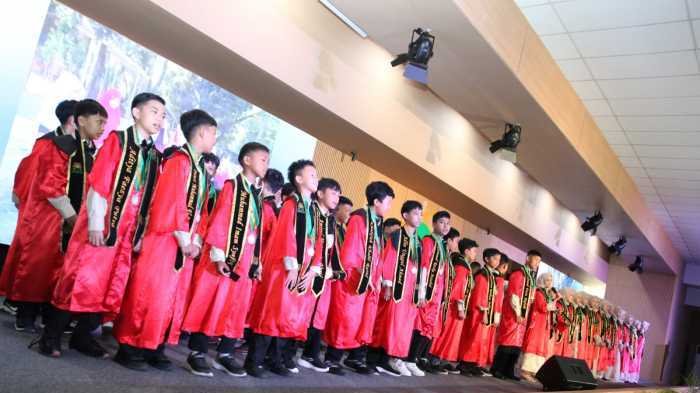 81 Siswa SD Islam Athirah 2 Bukit Baruga Ikuti Penamatan Angkatan XXII