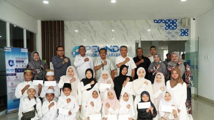 Pelindo dan PJM Gelar Santunan Anak Yatim, Wujud Kepedulian Sosial Perusahaan