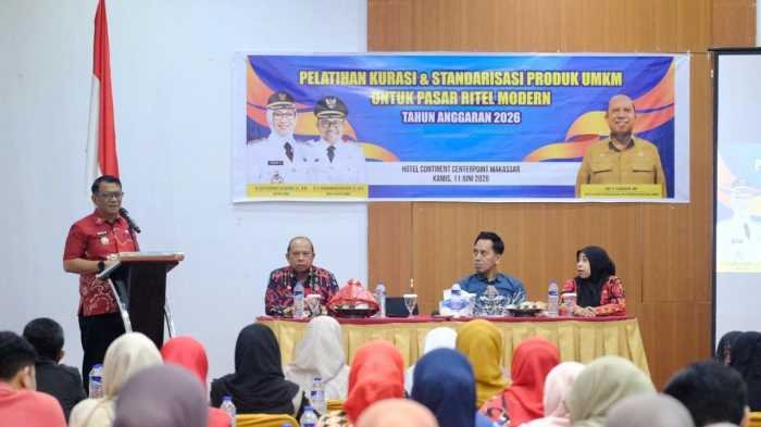 Sekda Gowa Dorong Pelaku UMKM Manfaatkan Keberadaan Ritel Modern dan Kuasai Pasar Domestik 