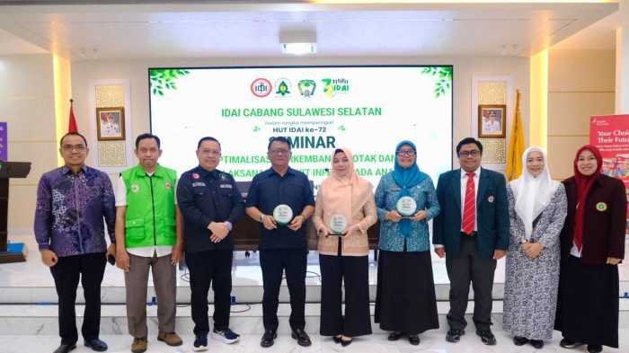 Hadiri HUT IDAI ke-72, Sekda Gowa Dorong Penguatan Layanan Kesehatan Anak