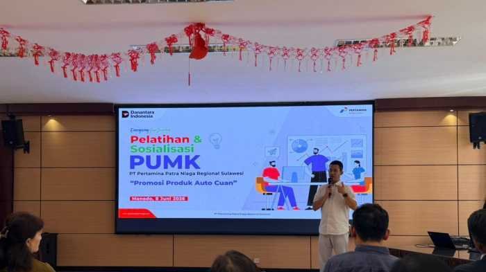 Pertamina Bekali UMKM Binaan di Manado dengan Pelatihan Digital Marketing dan Akses Pembiayaan