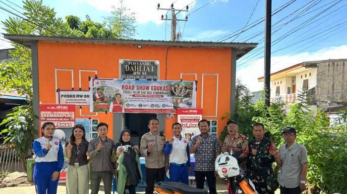 Asmo Sulsel Edukasi Warga Kassi-Kassi tentang Safety Riding dan Keselamatan Berboncengan