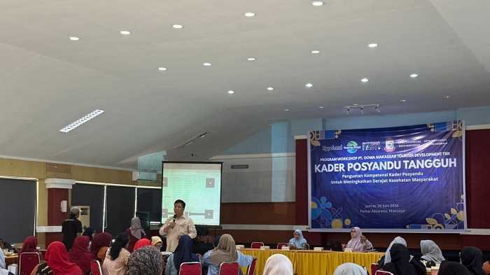  GMTD Perkuat Peran Kader Posyandu, Dukung Transformasi Layanan Kesehatan Primer di Makassar