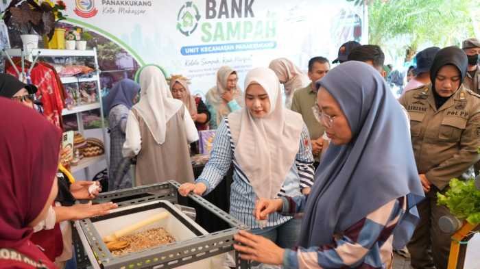 Melinda Aksa Ajak Warga Mulai Kelola Sampah dari Rumah, Jelajah Sampah DLH Resmi Dimulai di Panakkukang
