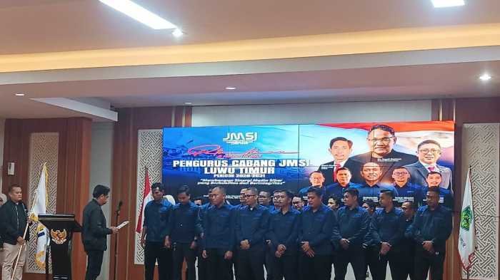JMSI Luwu Timur Resmi Dilantik, Siap Perkuat Profesionalisme Media Siber