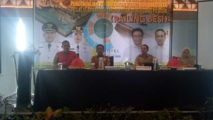 Dinas Penataan Ruang Makassar Ajak Kontraktor dan Arsitek Kawal Penataan Kawasan Pesisir