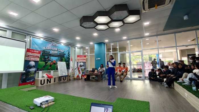 Asmo Sulsel Edukasi Safety Riding untuk Mahasiswa Universitas Bosowa, Libatkan Instruktur Wanita Pertama