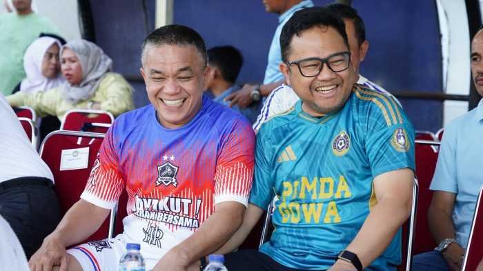 Akhir Pekan, Pemkab Gowa Jamu Pemkot Palu di Laga Persahabatan di Stadion Kalegowa