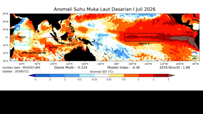 BMKG: El Nino Resmi Aktif, Sejumlah Wilayah Indonesia Masuk Status Waspada Kekeringan