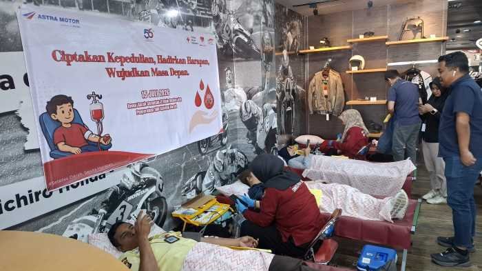 Asmo Sulsel Rayakan HUT ke-56 dengan Donor Darah Serentak, Kumpulkan 82 Kantong untuk PMI