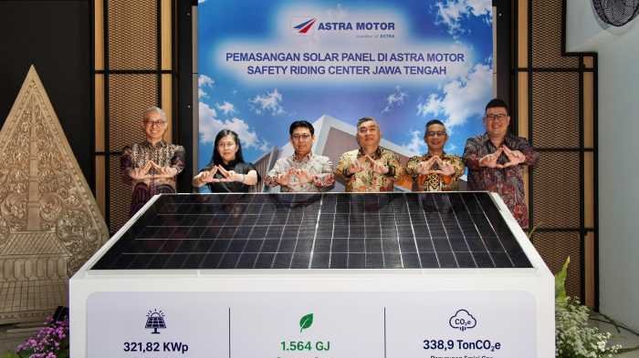 HUT ke-56, Astra Motor Perkuat Pemanfaatan Energi Bersih melalui Solar PV 