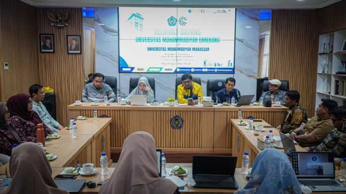 Unismuh Makassar dan Unimen Perkuat Budaya Saling Belajar Antarperguruan Tinggi Muhammadiyah