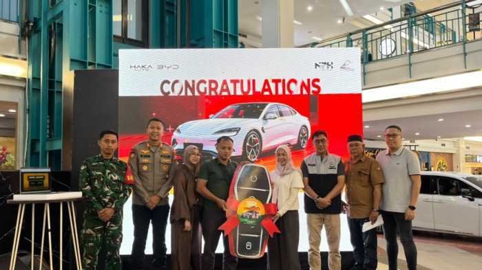 Achmad Muhammad Menangi BYD Seal Performance, Kalla Property Tegaskan Pengundian Shop & Greet Berlangsung Transparan