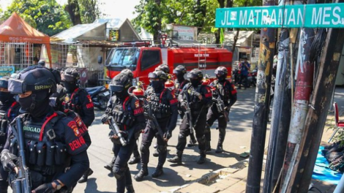 Polisi-TNI Masih Siaga di Jalan Tambak Usai Bentrokan Maut di Menteng