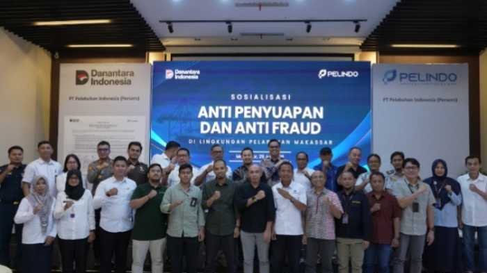 Pelindo Regional 4 Gandeng Stakeholder dan Pengguna Jasa Perkuat Budaya Antipenyuapan di Pelabuhan Makassar