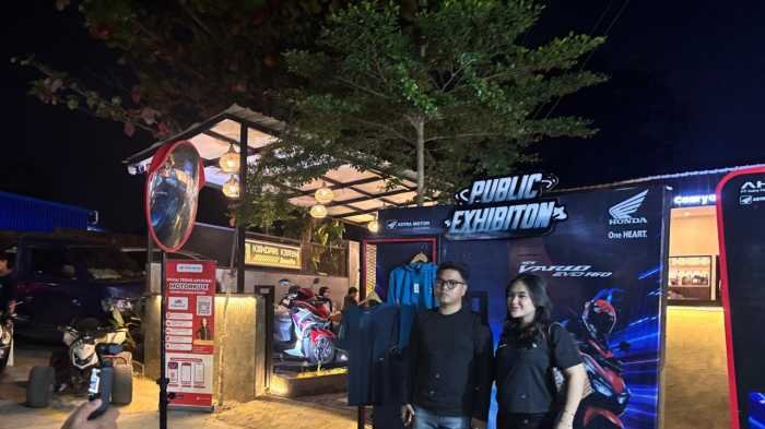 Mini Regional Public Exhibition New Honda Vario Evo 160 Meriahkan Kendari, Pengunjung Antusias Jajal Langsung Performa Skutik Terbaru