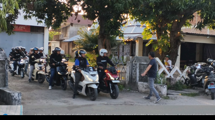 Asmo Sulsel Gelar Touring Explore Pinrang, Pererat Sinergi Dealer Honda dan Mitra Finance